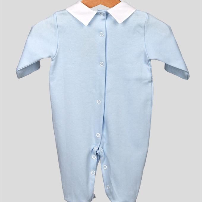 Babygrow Algodão Botões Menino