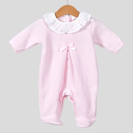 Babygrow Malha Cardado Bebé Menina