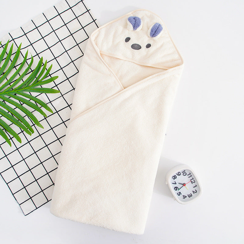 Toalha de Banho Robe Infantil com Capuz