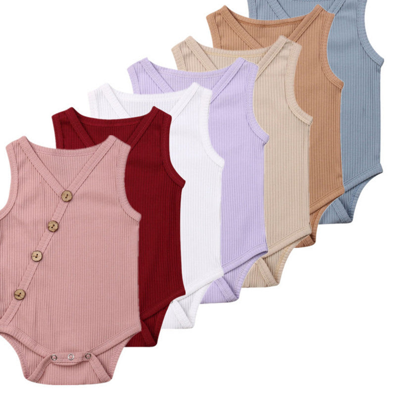 Babygrow de Verão – Manga Curta em Algodão
