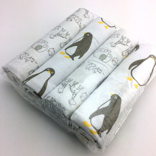 Fralda de Algodão para Bebé – Pack 4 Peças