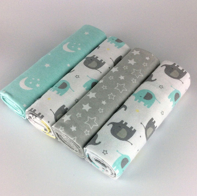 Fralda de Algodão para Bebé – Pack 4 Peças