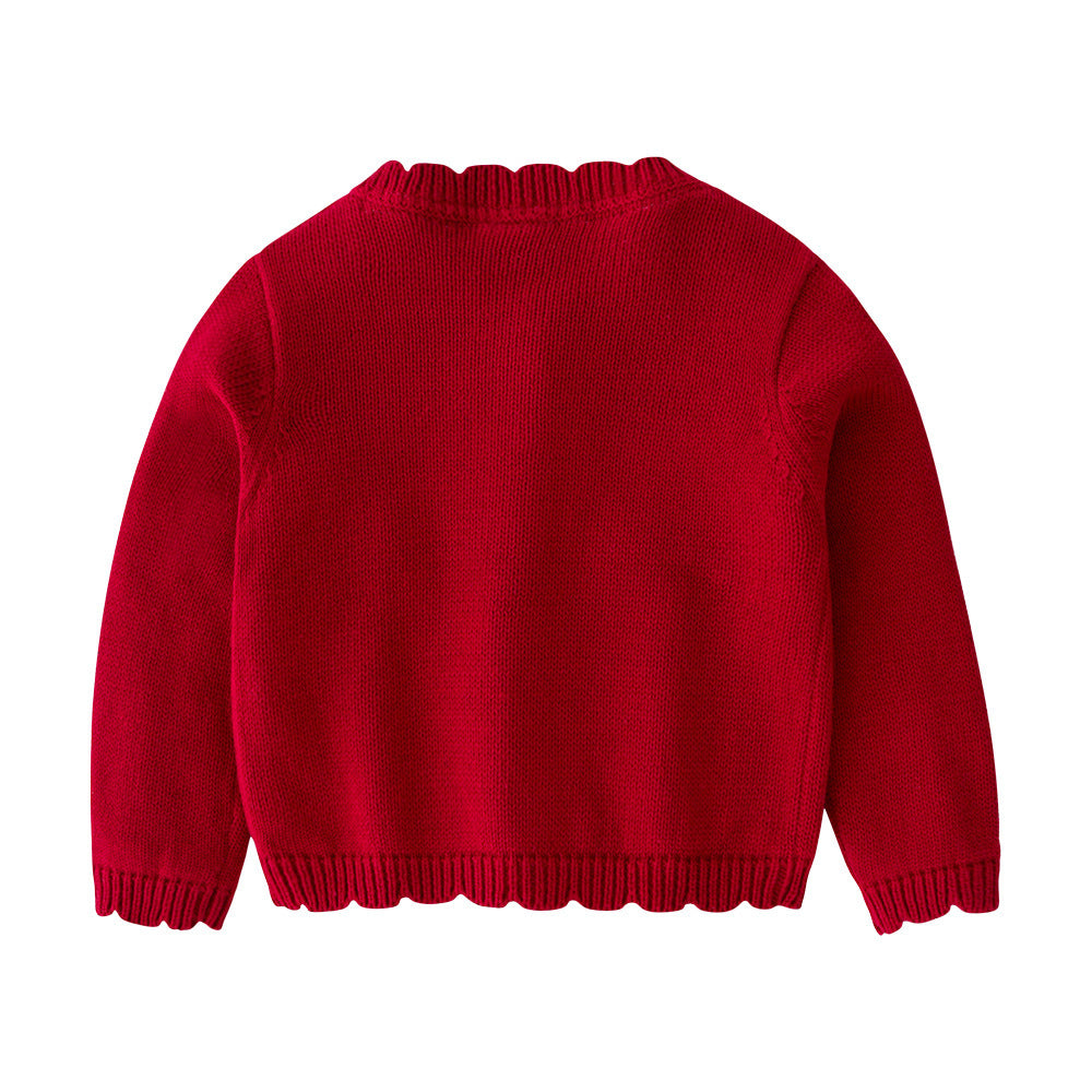Cardigan de Malha para Crianças