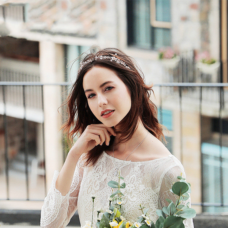 Tiara de Cabelo Elegante De Cerimónia