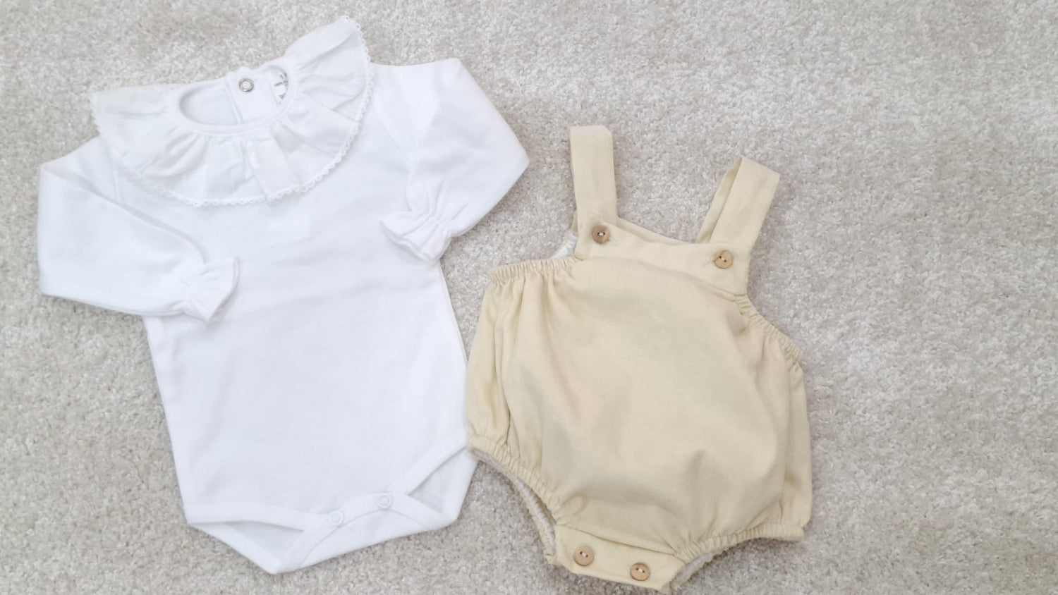 Conjunto de 2 Peças Para Bebé