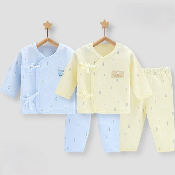 Conjunto Interior para Recém-Nascido em Algodão