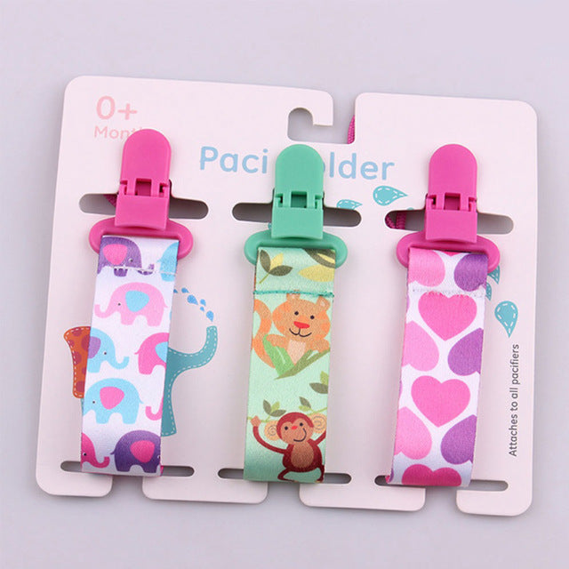 Conjunto de 3 Correntes para Chupeta