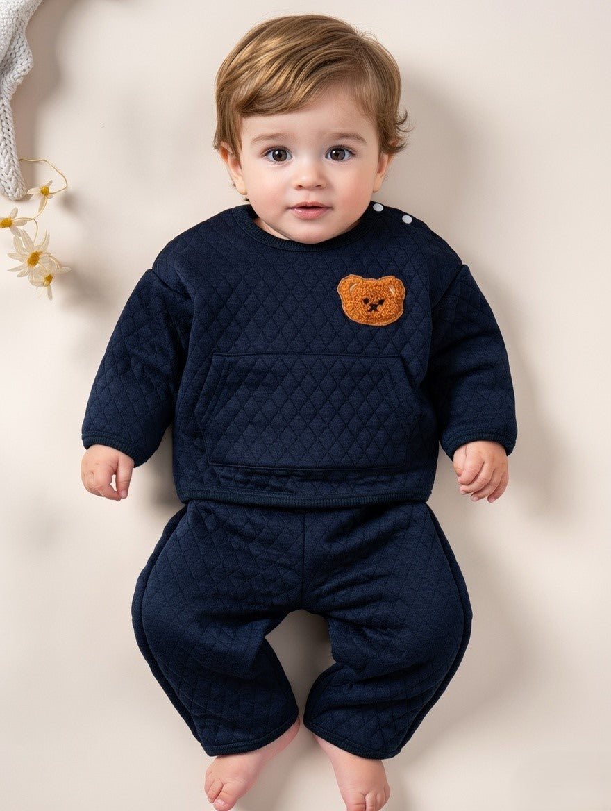 Conjunto para Bebé em Malha