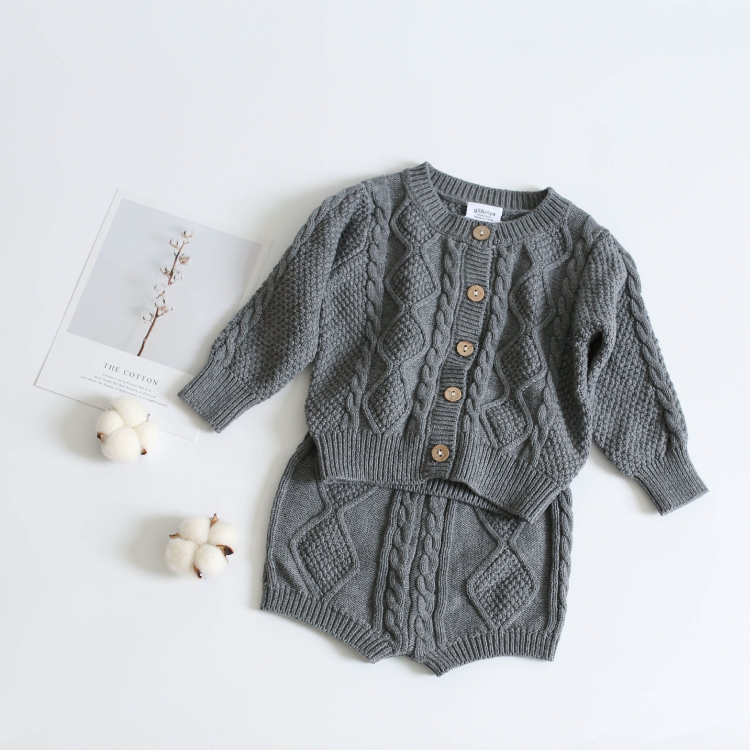 Conjunto de Malha para Bebé – 2 Peças