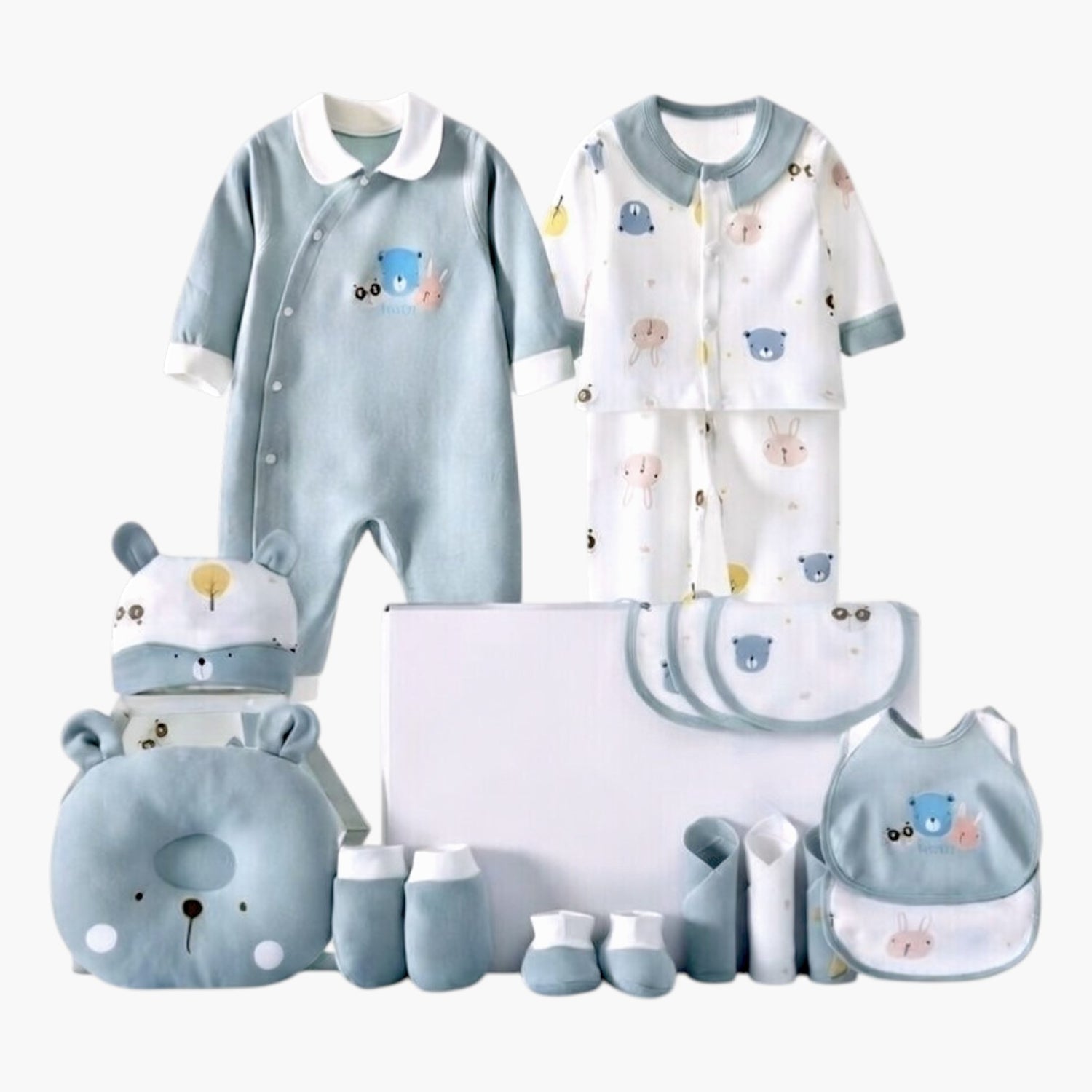 Conjunto Presente para Bebé – Coleção Quatro Estações