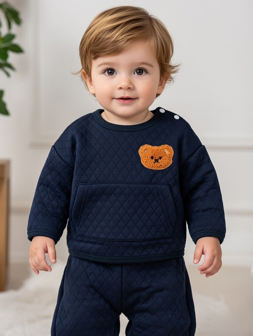 Conjunto para Bebé em Malha