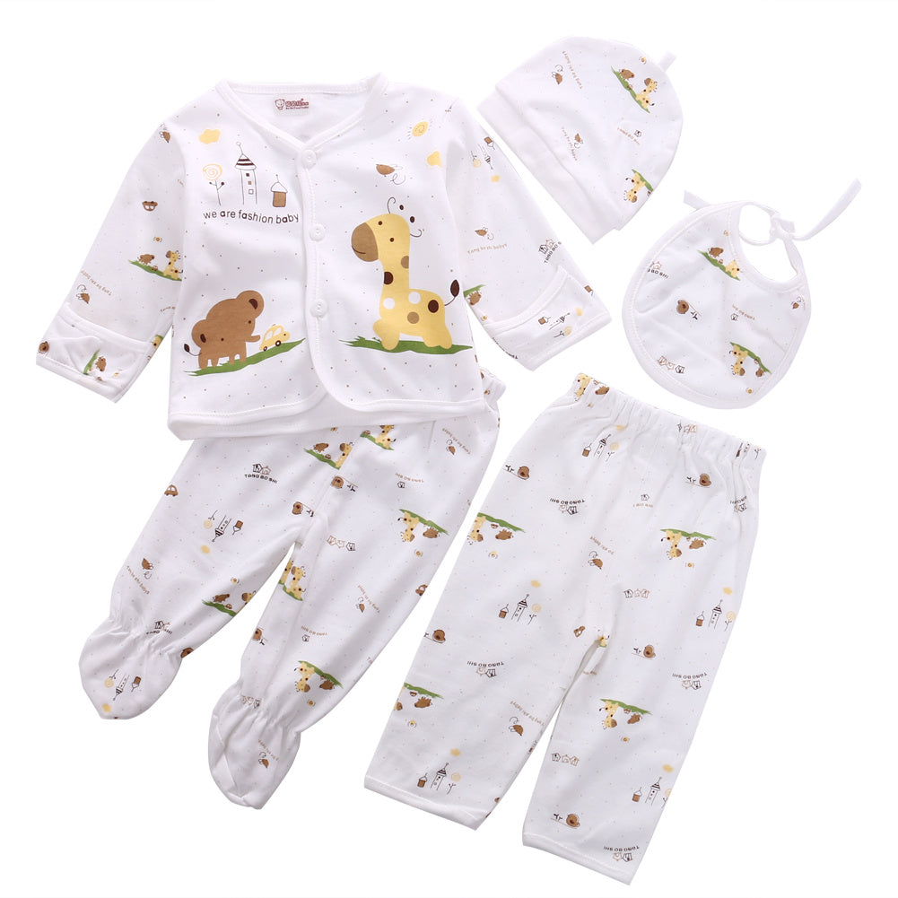 Conjunto de Roupa para Bebé - 5 Peças