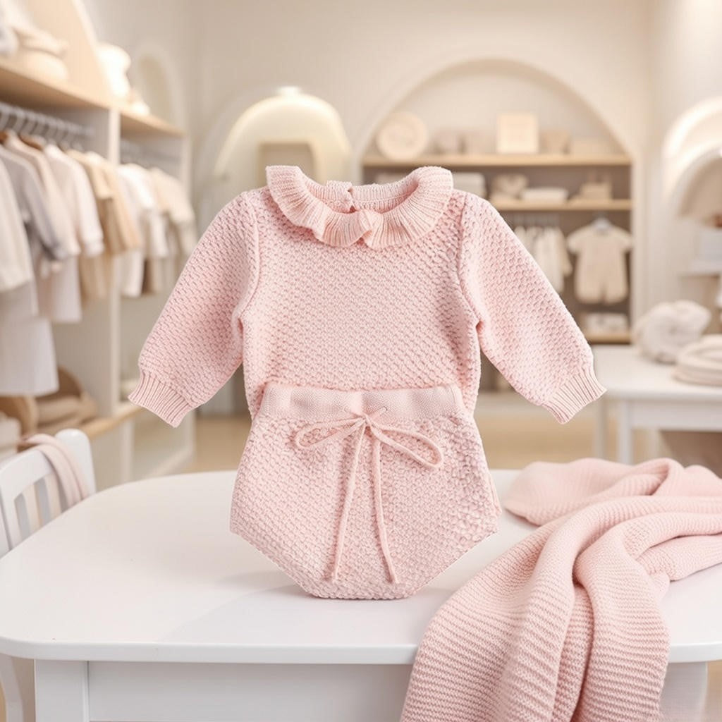 Conjunto de Bebé em Algodão