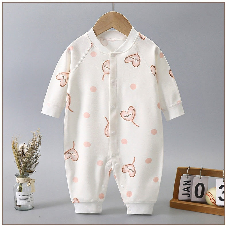 Babygrow de Algodão para Bebé – Manga Comprida