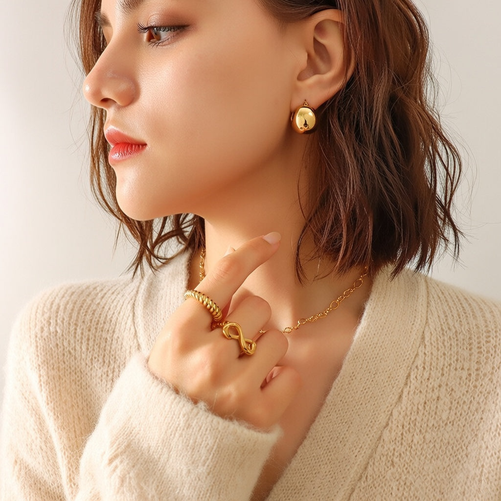 Brincos em Aço Inoxidável