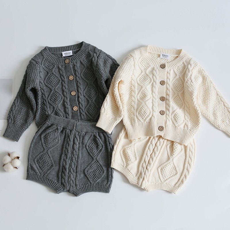 Conjunto de Malha para Bebé – 2 Peças