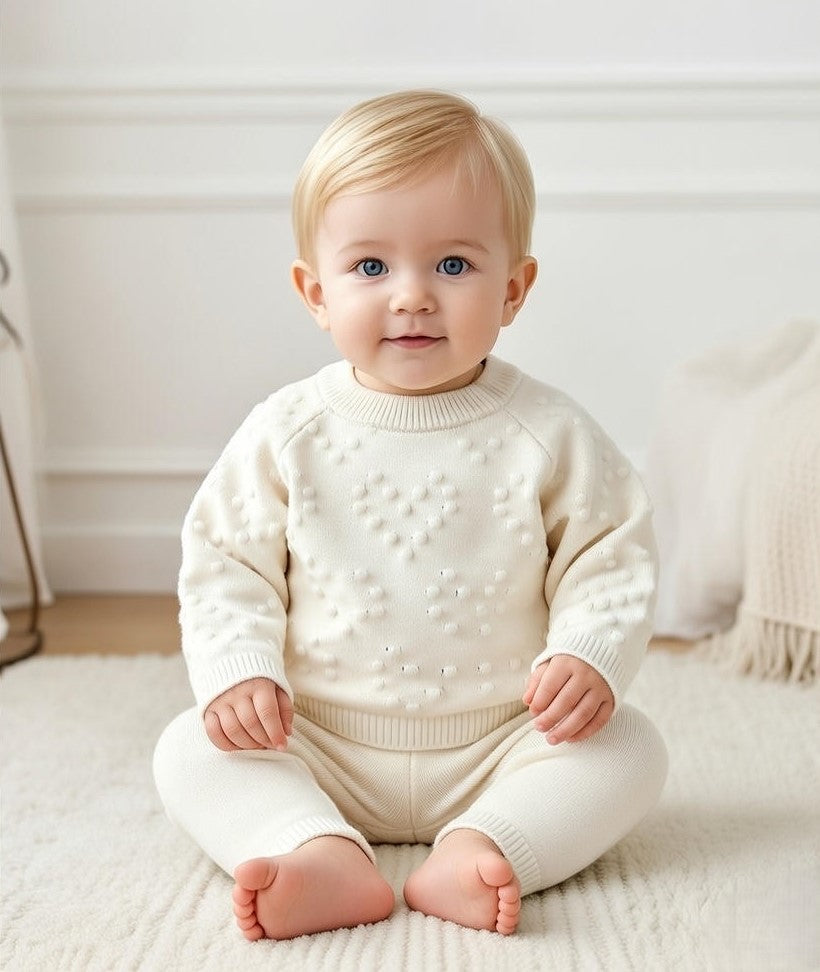 Conjunto Infantil em Malha – Camisola e Calças