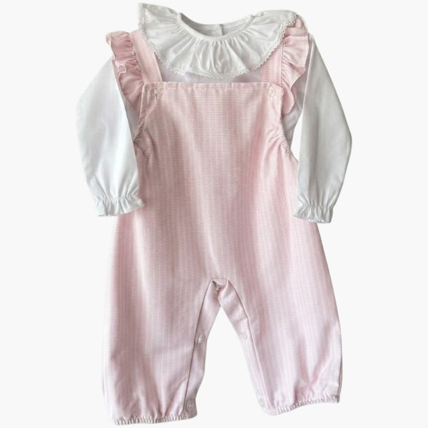Conjunto Bebé Rosa Delicado Doce Elegância