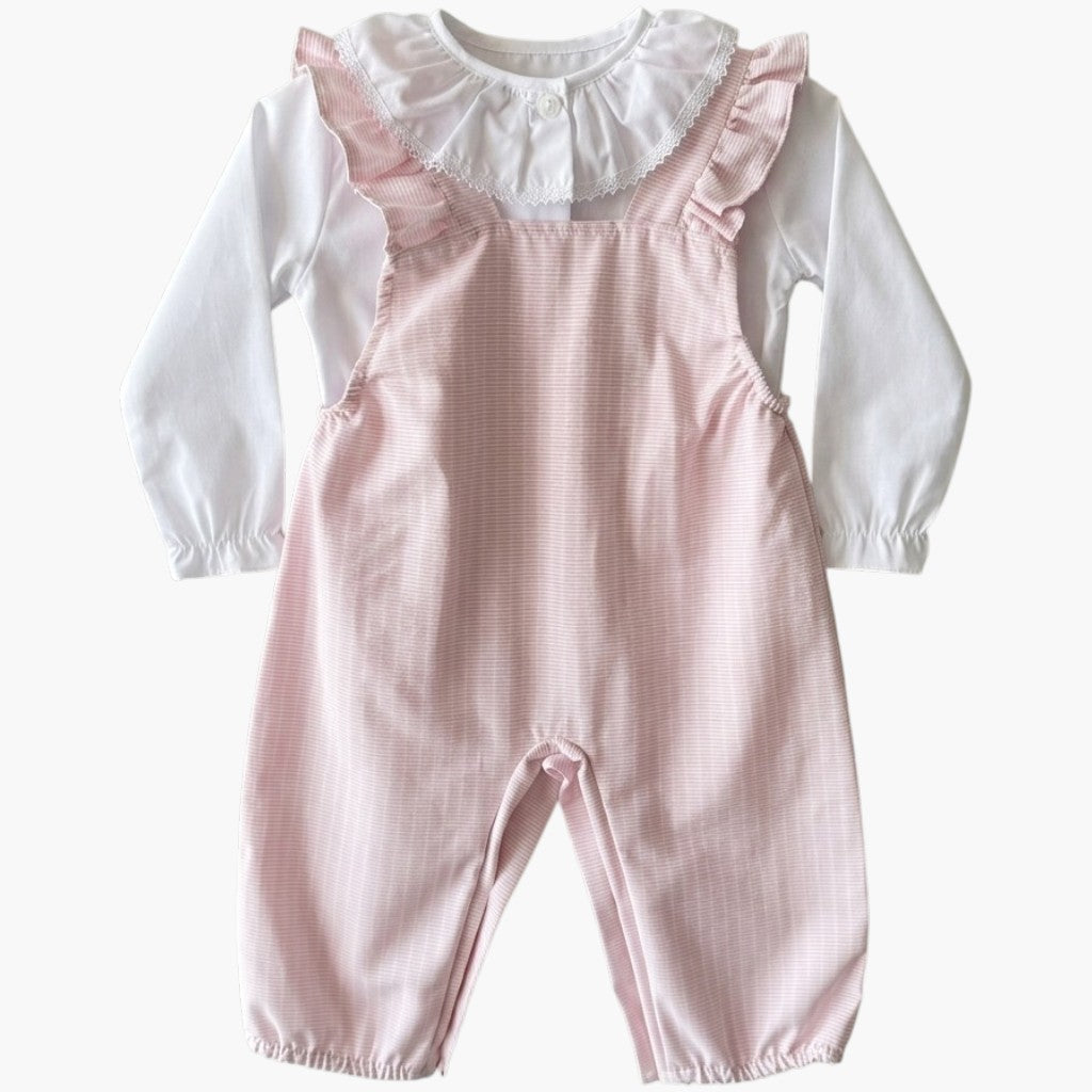 Conjunto Bebé Rosa Delicado Doce Elegância