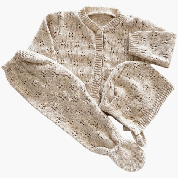 Conjunto Tricot Primeiros Meses