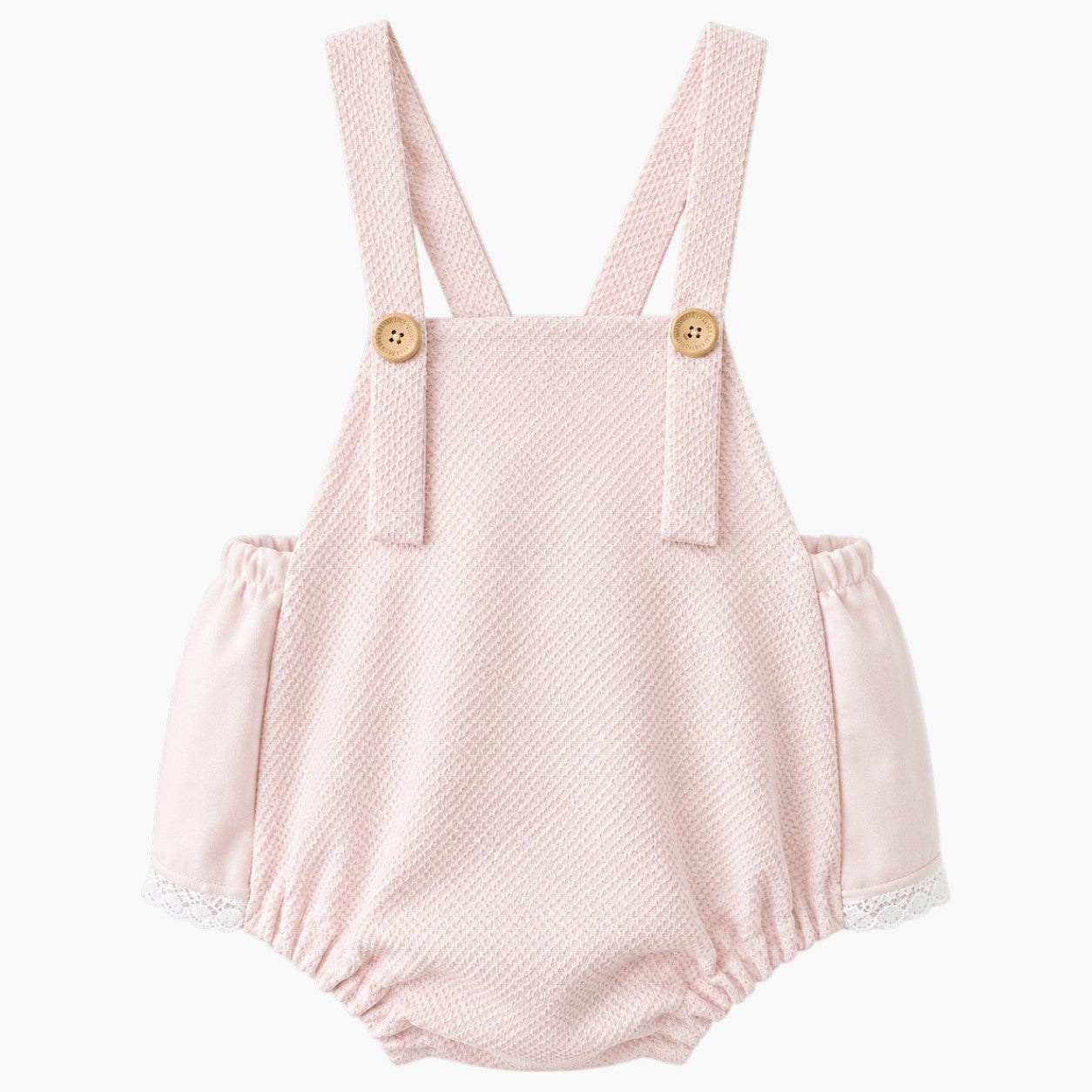 Romper Jardim Encantado Rosa com Laço Delicado