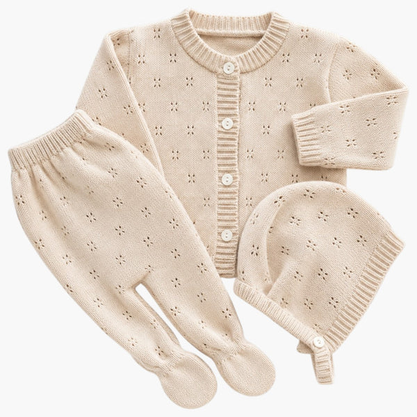 Conjunto Tricot Primeiros Meses