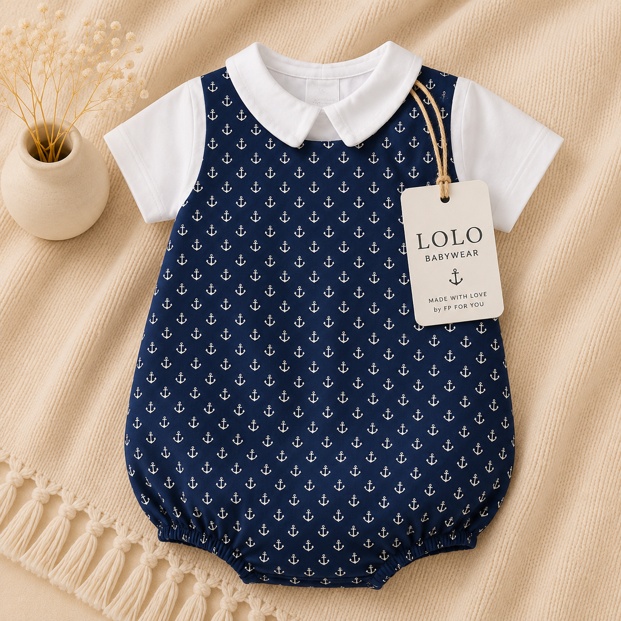 Conjunto Encanto Azul Bebé Elegância e Delicadeza para os Primeiros Momentos
