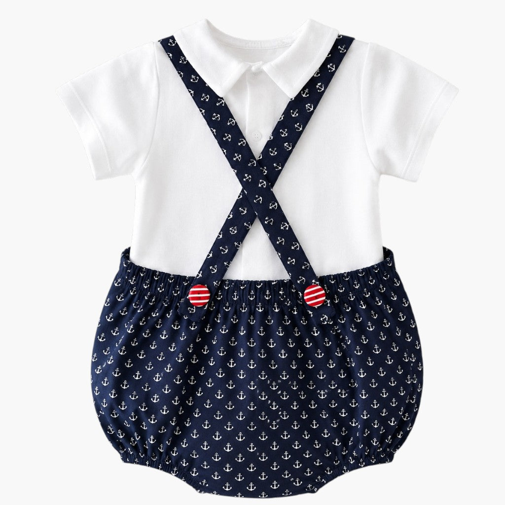 Conjunto Encanto Azul Bebé Elegância e Delicadeza para os Primeiros Momentos