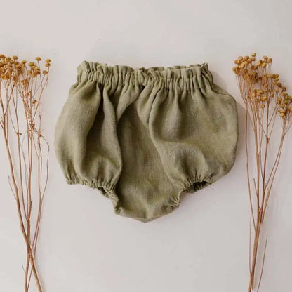 Vestido Tutu de 3 Camadas em Algodão e Linho para Bebé Menina
