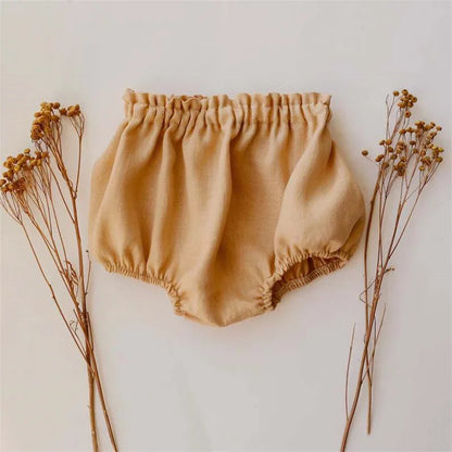 Vestido Tutu de 3 Camadas em Algodão e Linho para Bebé Menina