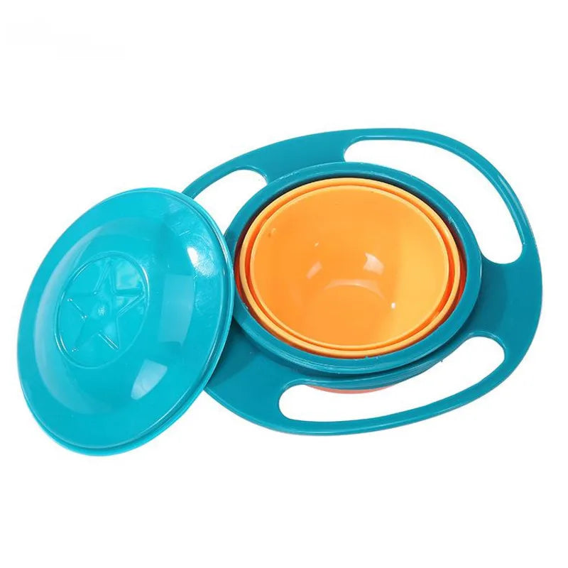 Taça Infantil Universal Rotativa 360° – Design Antiderrame