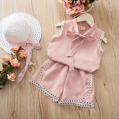 Conjunto para Menina - Colete e Calções