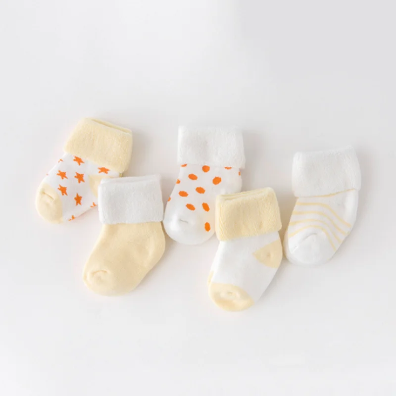 5 Pares de Meias Infantis