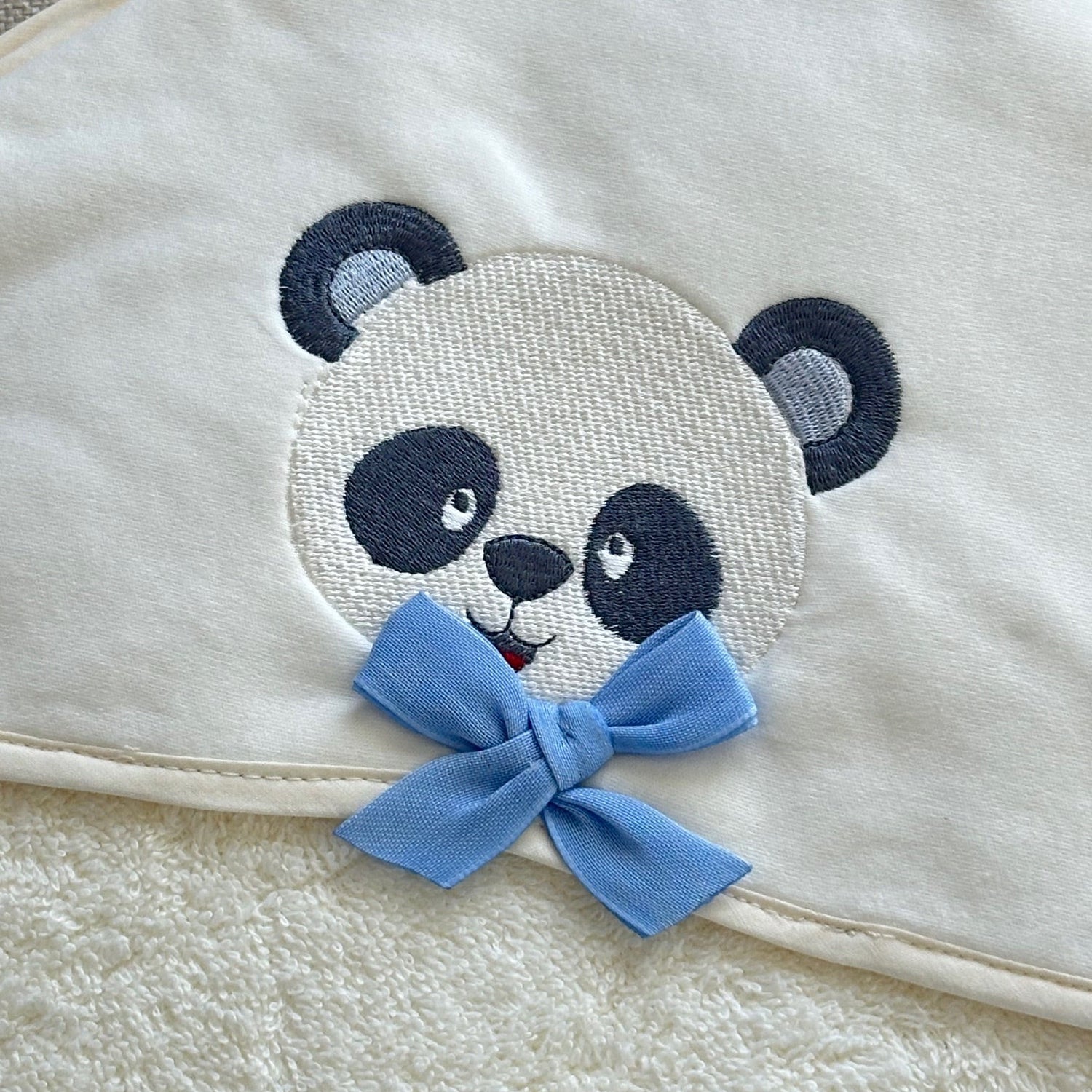 Toalha de Banho Decorada Panda Para Bebé