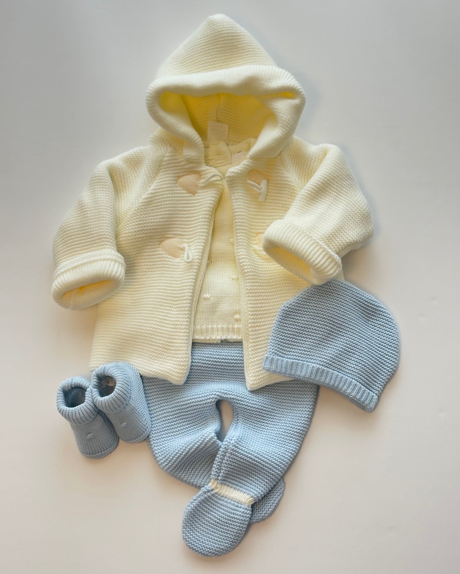 Conjunto de 3 Peças Para Bebé Azul Bebé