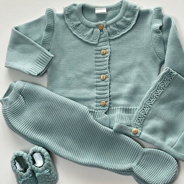 Conjunto de 3 Peças Para Bebé