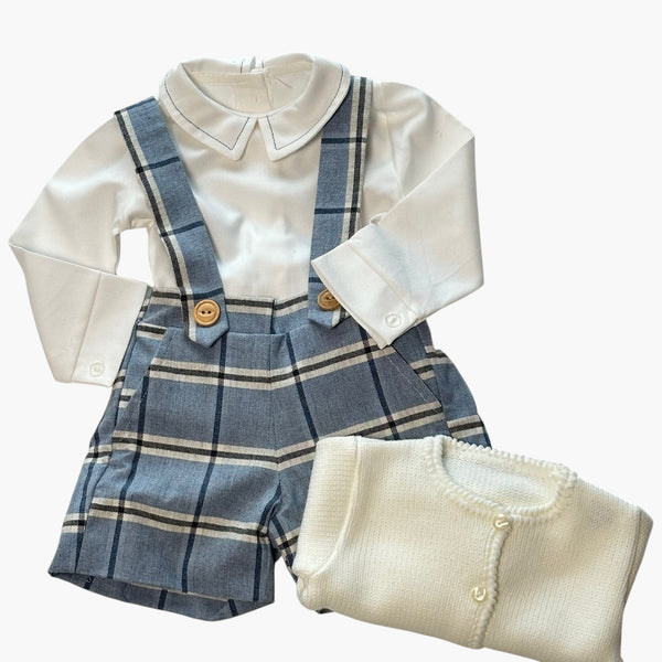 Conjunto Infantil Premium 2 Peças Sofisticação Atemporal com Toque Aconchegante