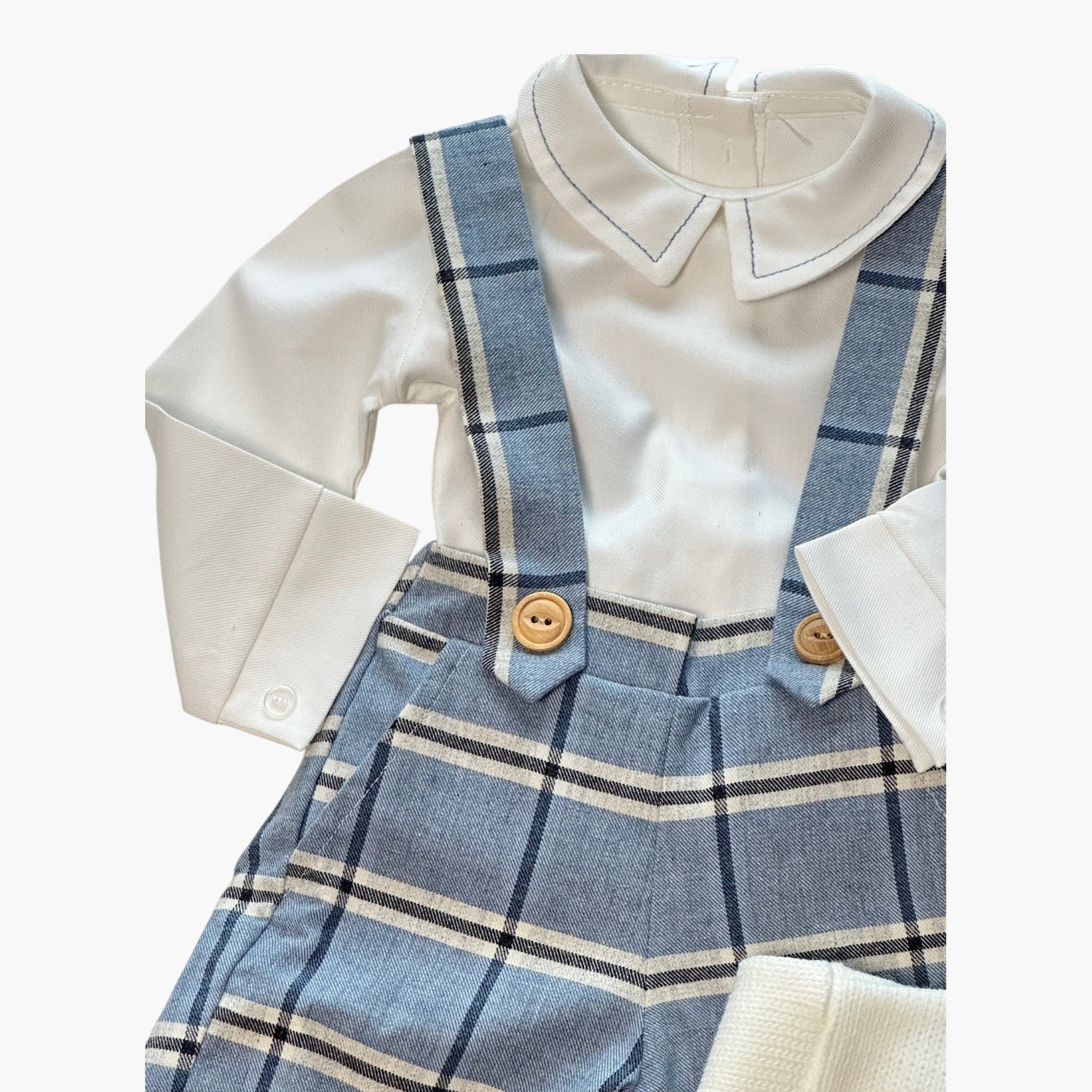 Conjunto Infantil Premium 2 Peças Sofisticação Atemporal com Toque Aconchegante