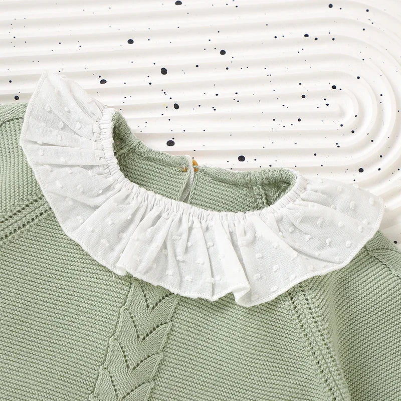 Conjunto de Malha em Algodão para Bebé – Camisola com Calções