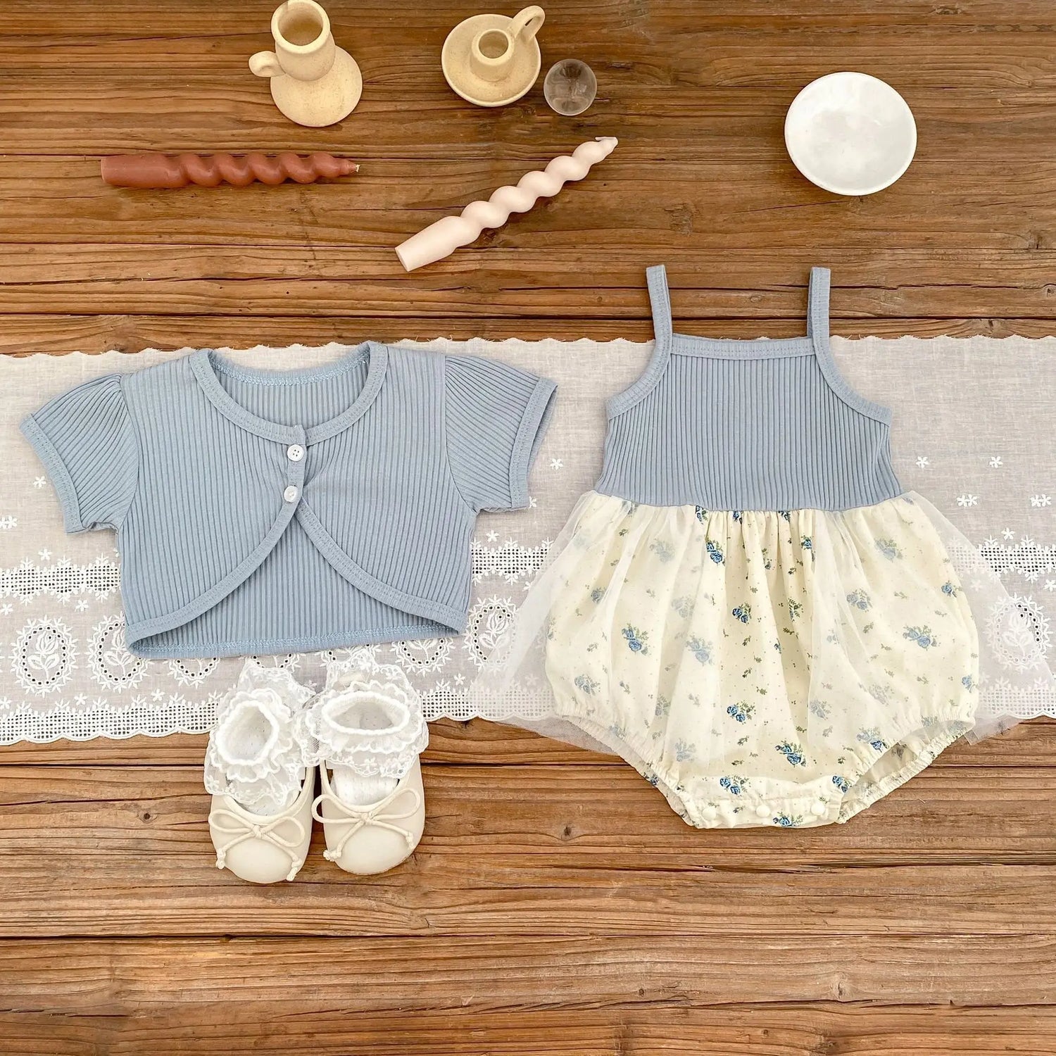 Conjunto de Verão para Bebé