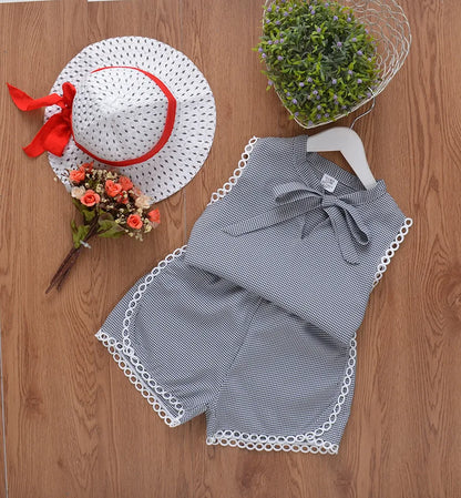 Conjunto para Menina - Colete e Calções