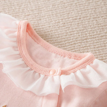 Babygrow de Algodão com Cisne Bordado