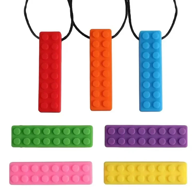 Mordedor Sensorial em Silicone para Crianças