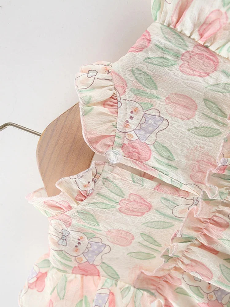 Vestido de Algodão para Menina