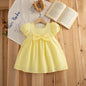 Vestido de Verão para Bebé Menina com Laço