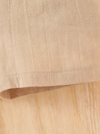 Conjunto Verão 2 Peças para Menino - Camisa com Bolsos e Calções