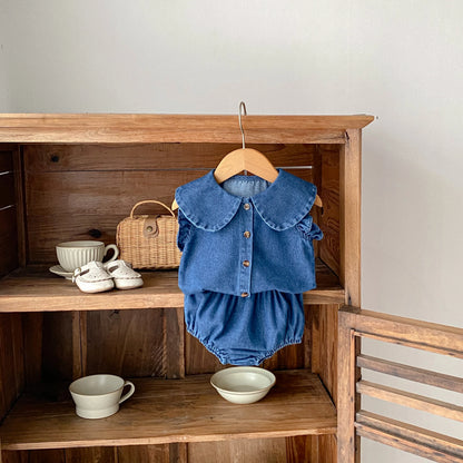 Conjunto de Verão para Bebé Menina