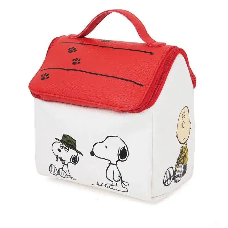 Necessaire Snoopy - Saco de Organizador com Design em Forma de Casa
