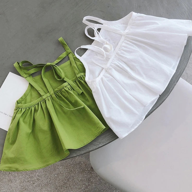 Top de Alças para Menina Bebé