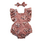 Macacão de Verão para Bebé Menina – Estampado
